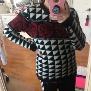 Forever 21 Rose Sweater